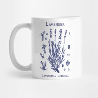 Vintage Lavender 90s Graphic T-Shirt, Retro Lavender Shirt, Wildflowers Nature Shirt, Botanical Mug